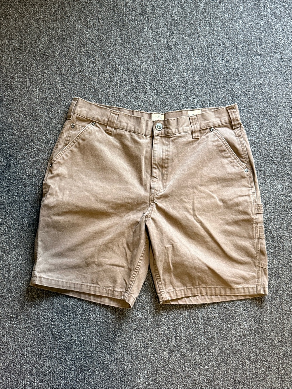 Brown Relaxed Shorts